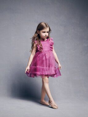 Nellystella Mae Dress in Spring Crocus